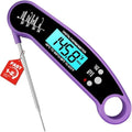Meat Thermometer Digital, Food Thermometer for Cooking, Purple by ONFIKY