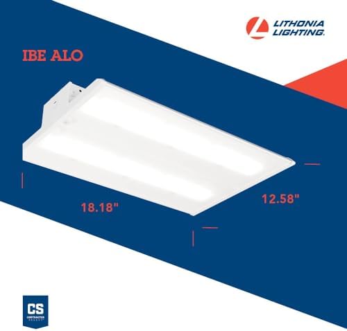 Lithonia Lighting I-Beam LED High Bay Light, Adj Brightness, 4000K/5000K - Image 6