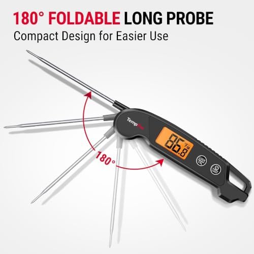 TempPro TempSwift 1 Sec Digital Meat Thermometer Instant Read Thermometer - Image 7