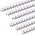 Barrina T5 LED Ceiling Light Fixtures, 2FT, 5000K, 1100LM, 10W, 6 Packs by Barrina