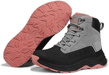 NORTIV 8 Women's Waterproof Hiking Boots Outdoor Trekking Camping Trail Hiking Boots - Image 6