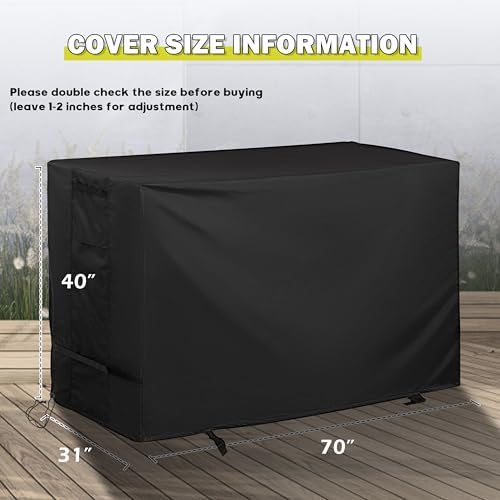 Griddle Cover for Blackstone ProSeries 4-Burner 36" Propane Griddle with Cabinet and Hood 2307, Flat Top Grill Cover for Blackstone Pro 4-Burner 36in Cabinet Grill W/Hood 2154 - Image 7