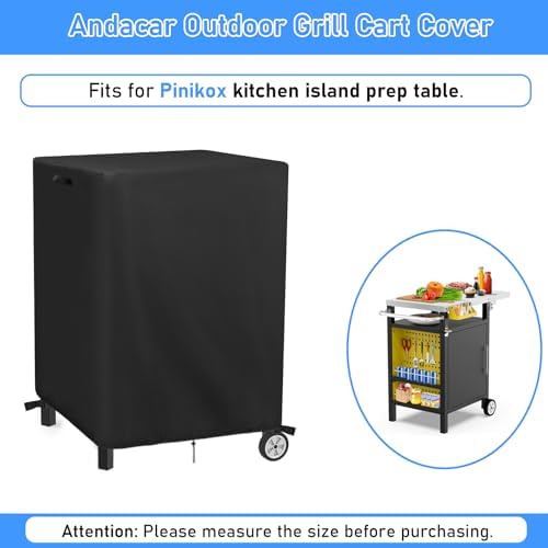 Outdoor Patio Table Cover 28" for Pinikox Kitchen Island Prep Table - Image 2