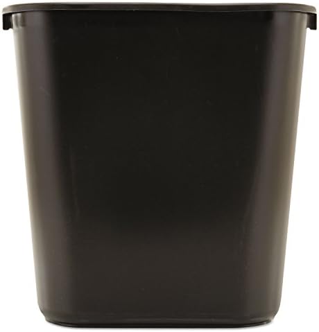 Rubbermaid Commercial Products Wastebasket, Black, 3.25-Gallon by RubbermaidCommercialProducts