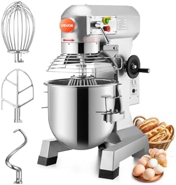 Happybuy 30Qt Commercial Food Mixer Timing Function 1250W Commercial Mixer by Happybuy