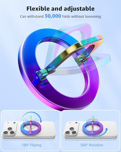 SUPERONE for MagSafe Phone Grip,Magnetic Phone Ring Holder and Stand - Image 4