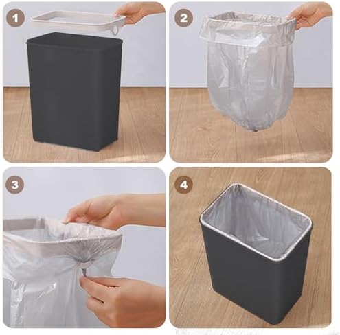 Yatmung 4 Gallons Bathroom Trash Can Automatic Touchless - Smart Trash Can - Image 4