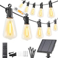 Brightown 100FT Solar String Lights Outdoor, 31+2 Shatterproof LED Lights by Brightown