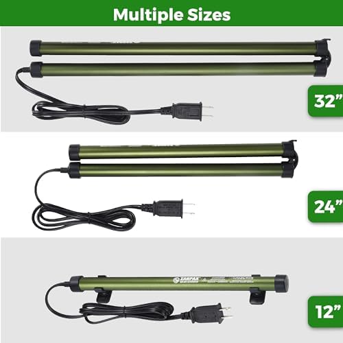ZARPAX Gun Safe Dehumidifier Rod 24" Electric Plug In - 2 Pack - Image 4