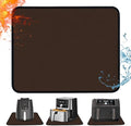 Heat Resistant Mats for Air Fryer on Countertop, 18 x 15in, Brown by Amerbro