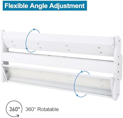 High Bay LED Shop Light 200W/150W/100W Adjustable 2 Pack - Image 4