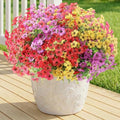 Powbrace 12 Pack Artificial Flowers for Outdoor Indoor Fake Plants(Mixed) by PowbraceArtificialFlowers