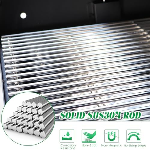Warming Rack for Pit Boss Lexington Grill Cooking Grates Upper Grid Pitboss 500 540 Series Wood Pellet Smoker Replacement Parts Stainless Steel Grilling BBQ Accessory - Image 2