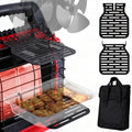 Heater Bracket, Compatible with Mr. Heater Buddy MH9BX, MH12HB, MH18B, Cooker Plate Grill Attachment Portable Cooking Grate, Multi-Purpose Holder for Outdoor by Ourhom