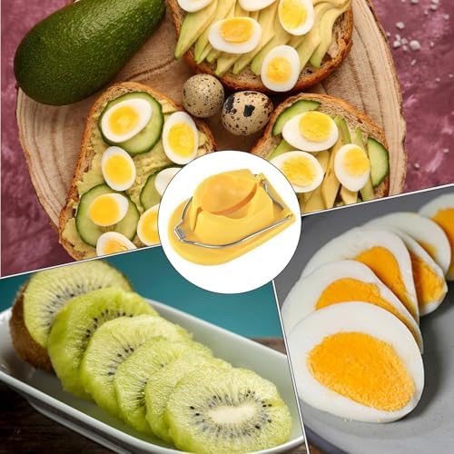 Boiled Egg Slicer Manual Cutter for Cooking - Image 5