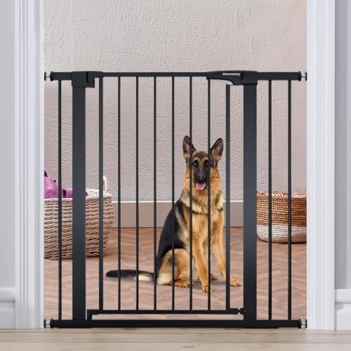Mumeasy 36" Extra Tall Dog Gate,29.7"-40.5" Baby Gate for Stairs & Doorways by Mumeasy-FocusonBabyPetSafetyGate
