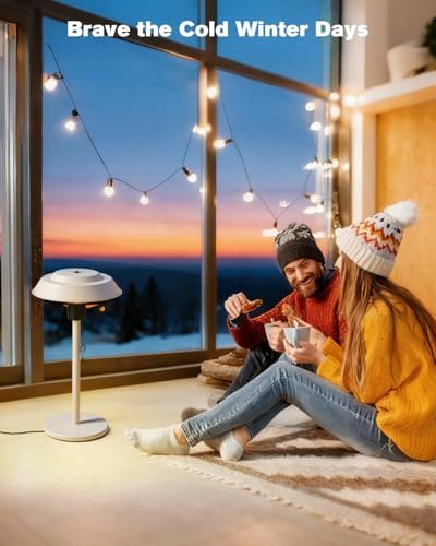 Electric Patio Heater, 1500W Portable Tabletop Infrared Heater - Image 4