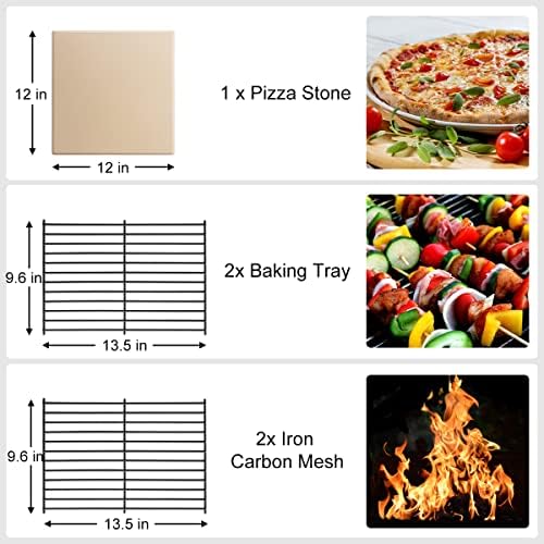 Outdoor Wood-Fired Pizza Oven Patio Pizza Maker for Backyard - Image 5