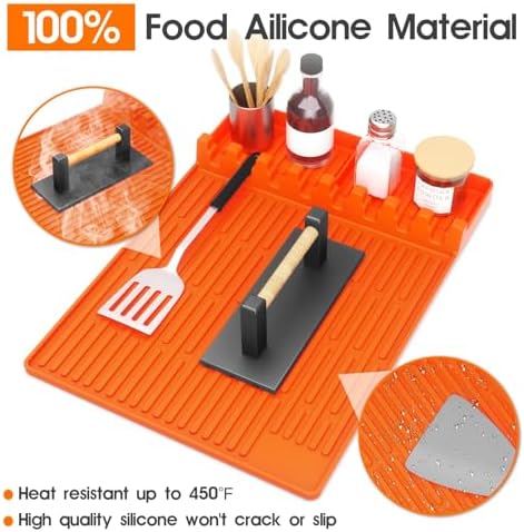 Snuggery Griddle Tool Mat for Blackstone, BBQ Accessories Gift for Men - Image 7