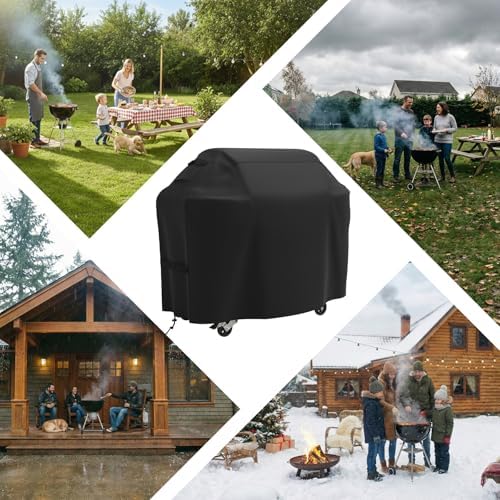 52" Grill Cover for Weber Spirit 300 Heavy Duty 600D BBQ Cover - Image 3