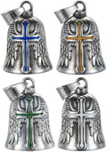 Motorcycle Bell Guardian Angel Gremlin Lucky Charm Gift For Riders by CTZSRGuardianAngelGoodLuckBells