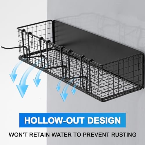 Maxdot 2 Pack Small Magnetic Storage Bins for Pellet Smoker Grill, Grill Caddy with Paper Towel Holder and Hooks, BBQ Organizer Accessories for Most Pellet Grills - Image 5