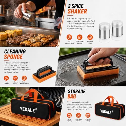 Griddle Accessories Kit for Blackstone and Camp Chef, Flat Top Grill - Image 6