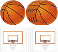40PCS Basketball Plates and Napkins Party Decorations Supplies by Actoridae