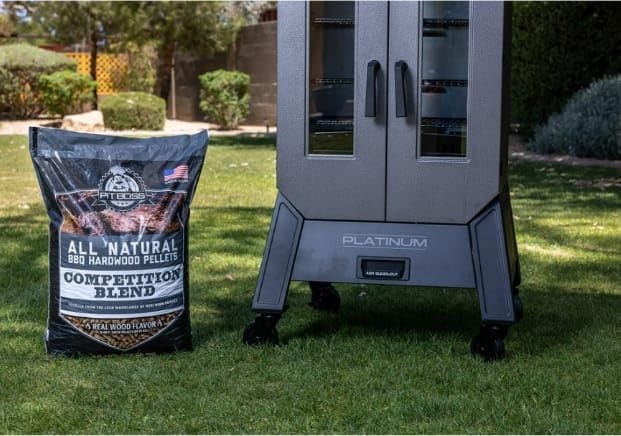 Pit Boss 40-Pound Bag of 100% Natural Hardwood Competition Blend BBQ Grilling pellets - Image 3