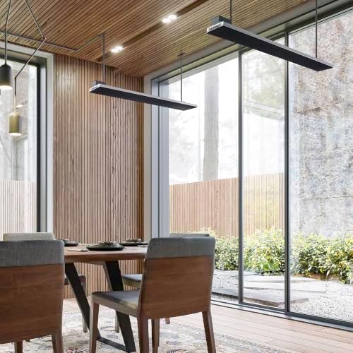 Dimplex DLW Wall/Ceiling Radiant Patio Heater - 1500W - Black, 120V - Image 2