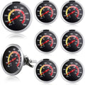 Frienda 6 Packs Charcoal Grill Thermometer Gauge for BBQ Smoker,Classic by Frienda