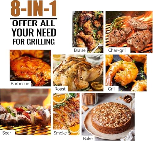 Z GRILLS 2026 Electric Pellet Smoker & Grill, 700 sq. in Cooking Space, PID 3.0 Precision Control, Dual Meat Probes, 28-Hour Hopper, Dual-Wall Insulated Base, 8-in-1 BBQ with Cover - Image 2