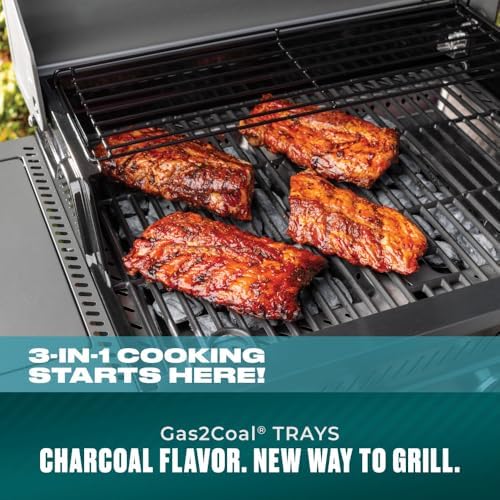 Charbroil Gas2Coal Performance Series 4 Burner Charcoal Tray - Image 2
