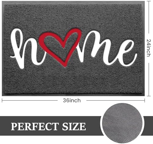 Door Mat Welcome Mat Floor Mat for Entryway, Patio, High Traffic Areas - Image 3