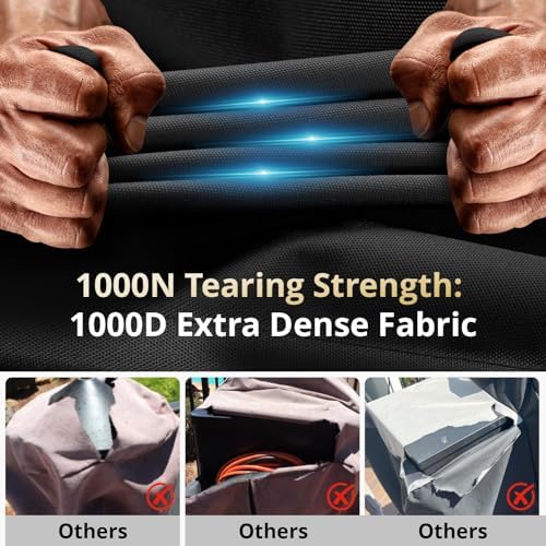 Pellet Grill Cover for Traeger Pro 34/780 Series,1000D Heavy Duty Material - Image 5