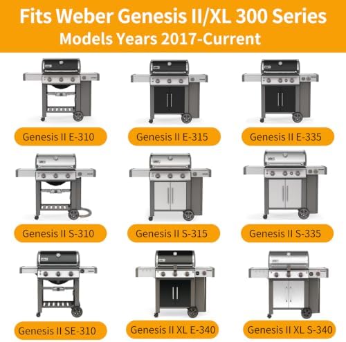 Hongso SUS304 Genesis 2 Grill Grates 66802 for Weber Genesis II 300 II E335 - Image 4