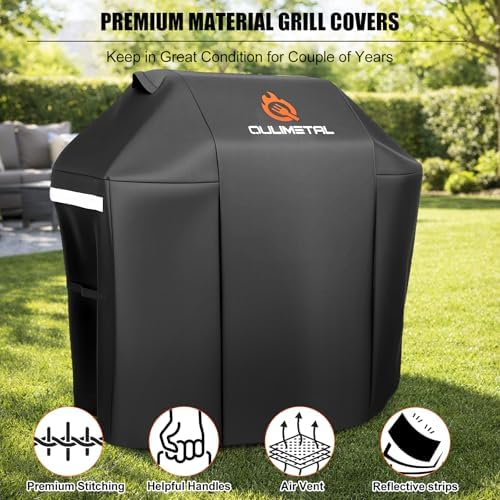 QuliMetal 52 Inch BBQ Grill Cover for Weber Spirit 2,2-4 Burners Gas Gril - Image 6