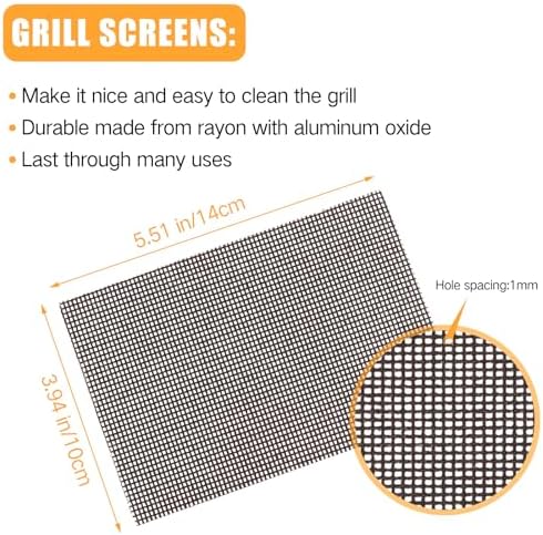 Reallnaive 150 Piece Griddle Cleaning Kit 105 Screens 45 Cleaning Pads Heavy-Duty Abrasive Mesh Pads for Flat Tops, Cast Iron, and Stainless Steel Griddle Clean Accessories Bundle - Image 3