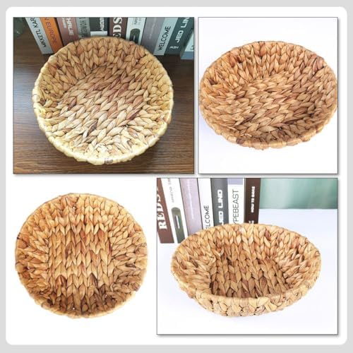 Woven Sundries Container Xmas Bread Basket for Indoor Office - Image 3
