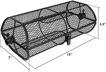onlyfire Universal Rotisserie Basket BBQ Grilling Basket for Most Grills - Image 2