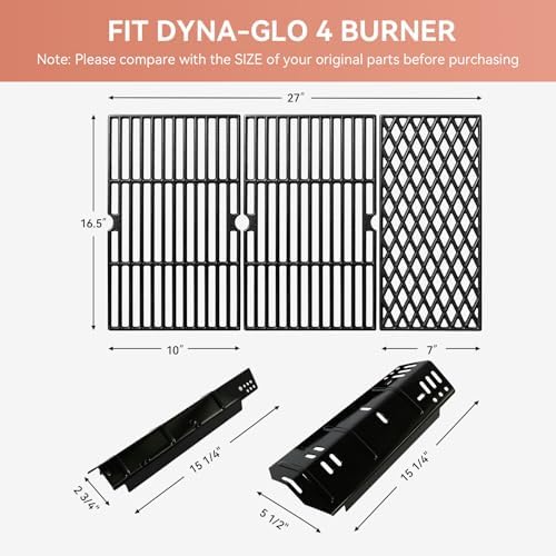 DGH450CRP Grates & Heat Plates Parts Kit for Dyna-Glo 4 Burner DGH451CRP - Image 2