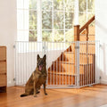 No Pawblems Freestanding Dog Gate with Door for Indoor & Outdoor, 36'' Tall by NoPawblems