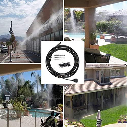 QFFL Misting Cooling System, Automatic Plant Watering Sprinkler, Outdoor Spray Device, for Patio Garden Greenhouse Umbrellas Trampoline (Size : 12m) - Image 2