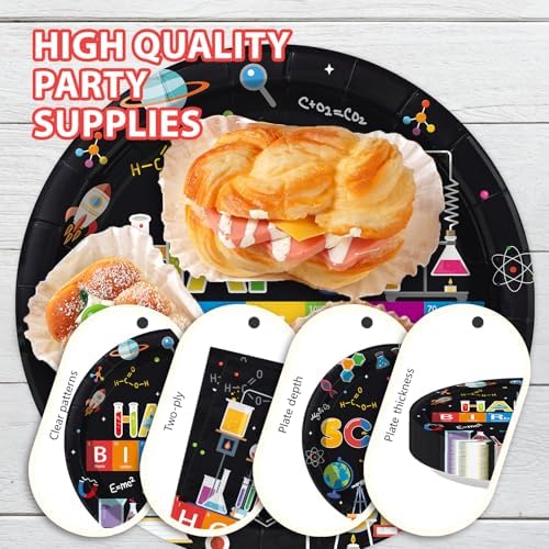 200Pcs Science Birthday Party Decoration for Girls Chemistry Serves 50 - Image 6