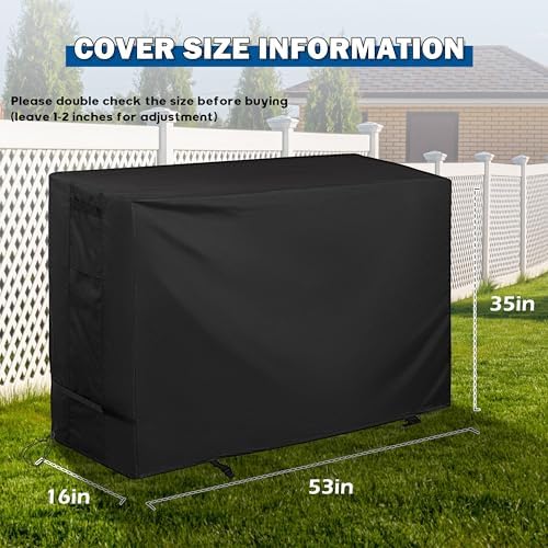 Griddle Cover for BESTFIRE Propane Gas Griddle Charcoal Grill Combo, Flat Grill Cover for BESTFIRE Flat Top Charcoal Gas Grill Combo - Image 7