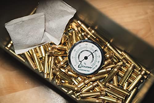 Lockdown Vault Hygrometer for Monitoring Humidity and Moisture Control in Gun Vault, Safe, Storage - Image 3