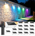 Fence Lights Solar Powered with Remote 16 Pack, IP65 Waterproof by Unknown