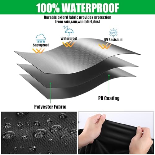 Outdoor Table Cover for 42 Inch Patio Prep Table Furniture - Image 6