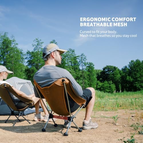 Naturehike YL08 Ultralight Camping Chair — Only 2.12 LBS, Anti-Sinking Feet - Image 6