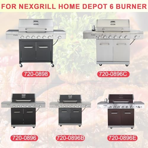 Full-Size Griddle Inserts for Nexgrill Home Depot 6 Burner Gas Grills - Image 2